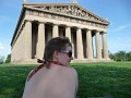 Annie at Parthenon (3)